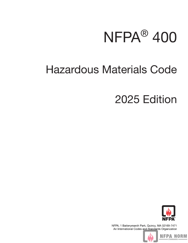 NFPA 400 PDF NFPA 400 PDF